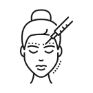 Aesthetics services icon