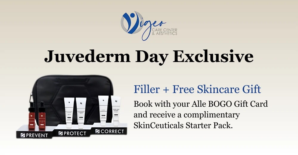 Juvederm Day Exclusive at Vigeo - Filler + Free skin gift