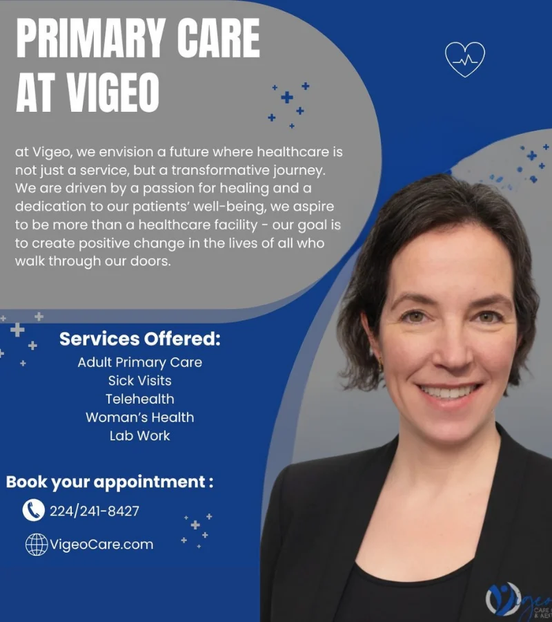 Primary Care Services at Vigeo Care Center & Aesthetics
