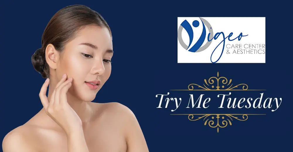 Try Me Tuesday at Vigeo - Tuesday promo