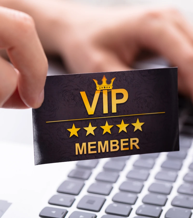 VIP Membership package badge