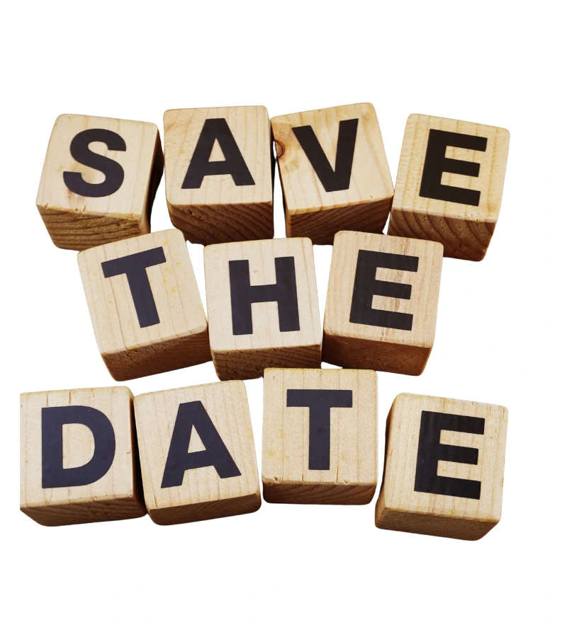 Save the date Photo for Vigeo 1-Year Anniversary Party & Ribbon Cutting Invitation